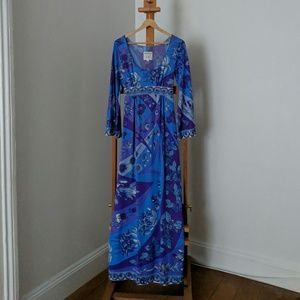 Vintage Pucci | Classic Print Gown
